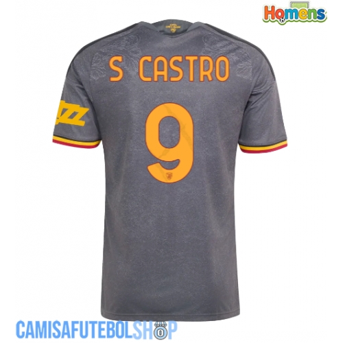 Camisa de time de futebol AS Roma Santiago Castro #9 Replicas 3º Equipamento 2026-27 Manga Curta